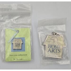 Creative Home Arts Club Life Member Keychain and Lapel Pin
